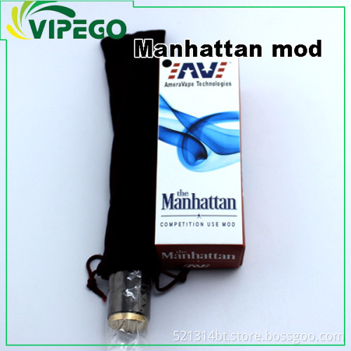 fast delivery ecig Manhattan/mechanical mod manhattan/Manhattan mod from JZFW